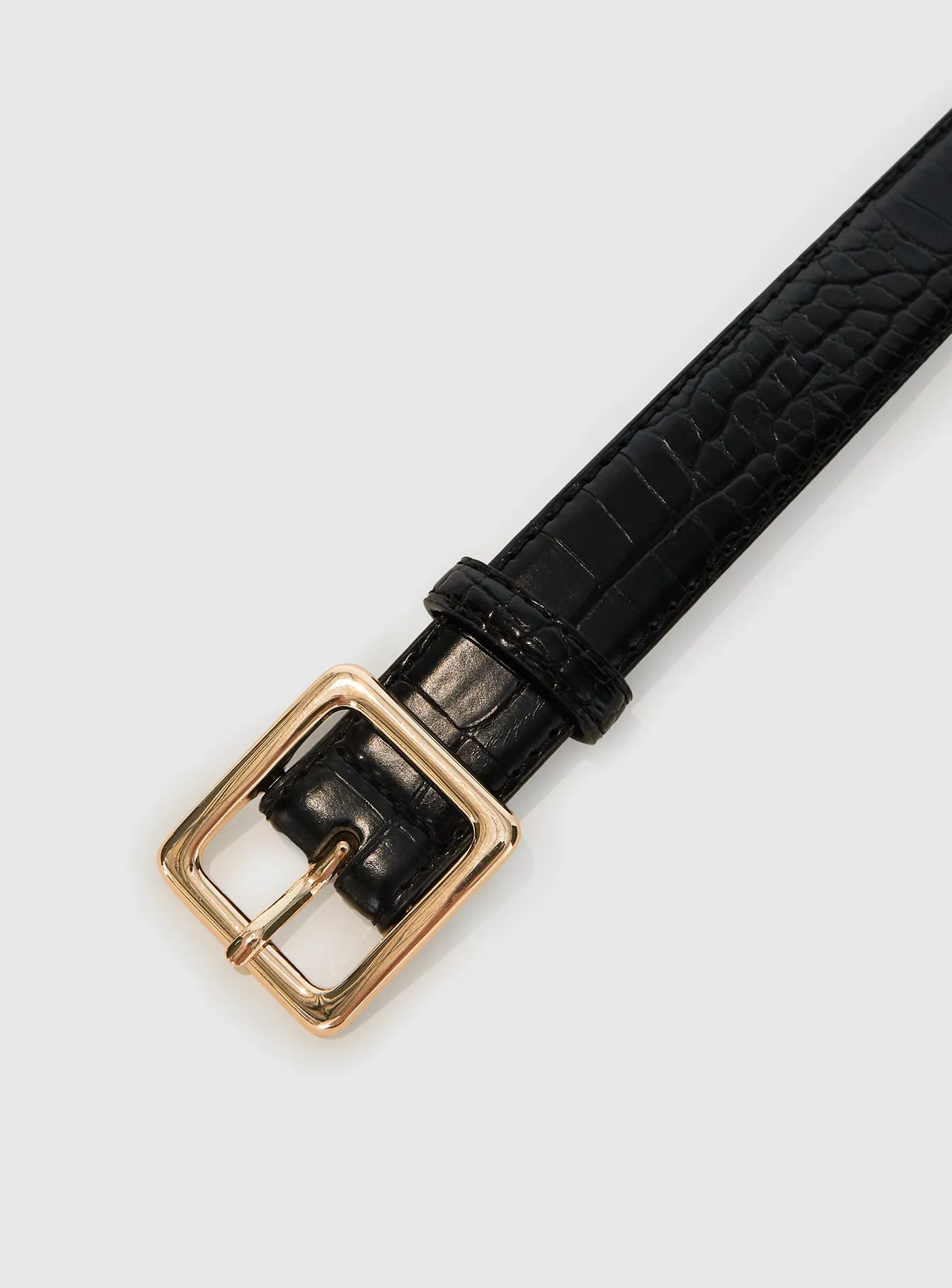 Dorien Belt Black / Gold sold by Princess Polly product image thumbnail 3