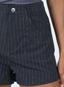 The Gordo Shorts Navy Pinstripe sold by Princess Polly