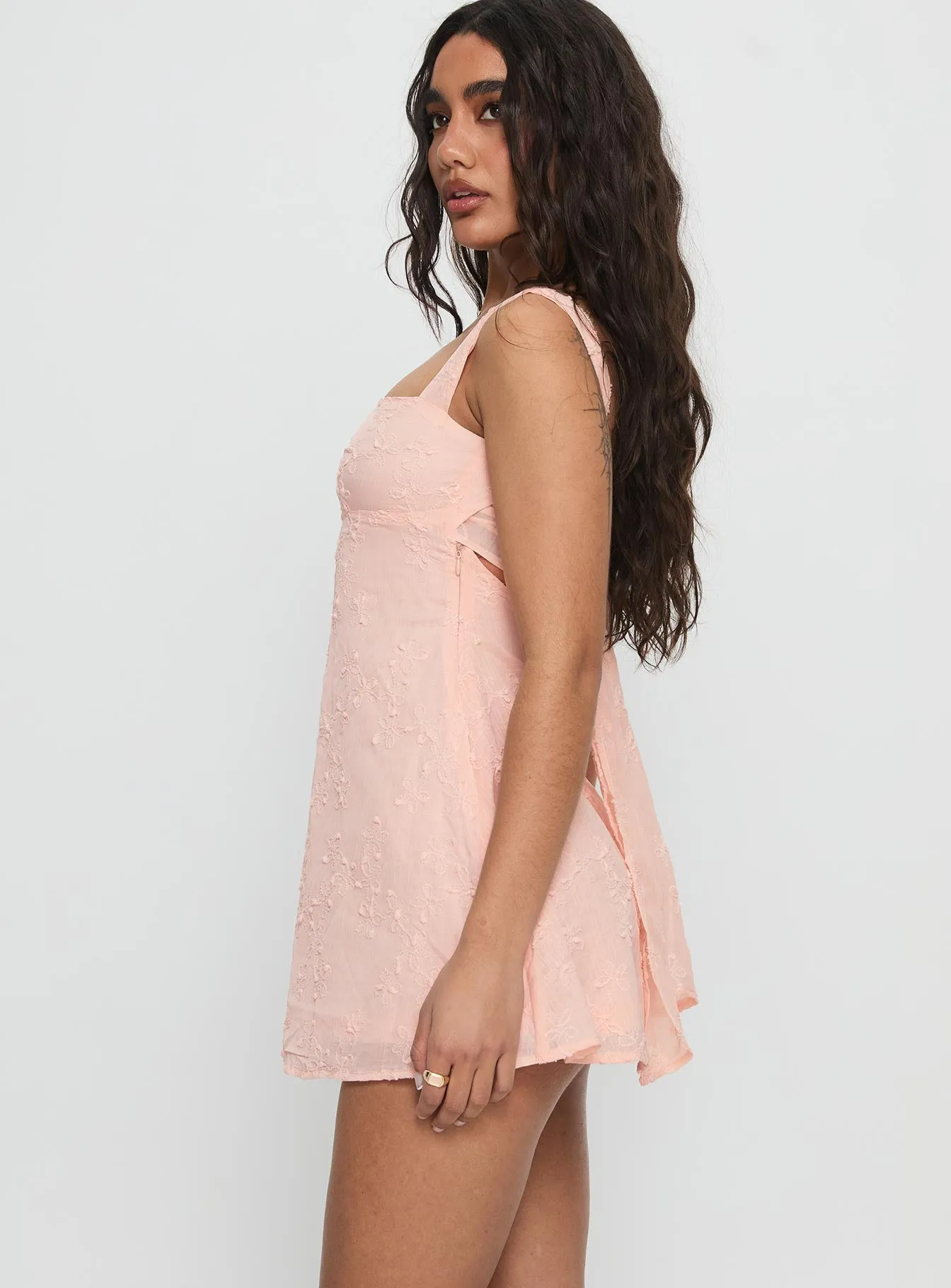 Mcbeath Mini Dress Light Pink sold by Princess Polly product image thumbnail 4
