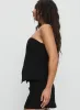 Lavish Living Strapless Top Black sold by Princess Polly