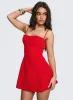 Easy To Love Mini Dress Red sold by Princess Polly