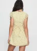I Guess So Mini Dress Yellow Multi sold by Princess Polly