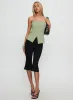 Lavish Living Strapless Top Green sold by Princess Polly