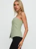 Lavish Living Strapless Top Green sold by Princess Polly