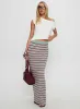 On Air Knit Maxi Skirt Multi Stripe sold by Princess Polly