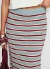 On Air Knit Maxi Skirt Multi Stripe sold by Princess Polly