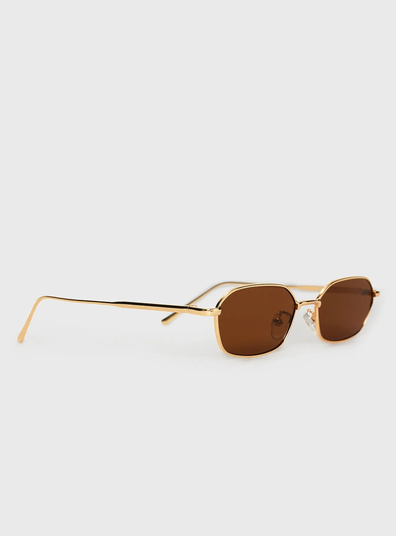 Anniston Sunglasses Brown sold by Princess Polly product image thumbnail 3