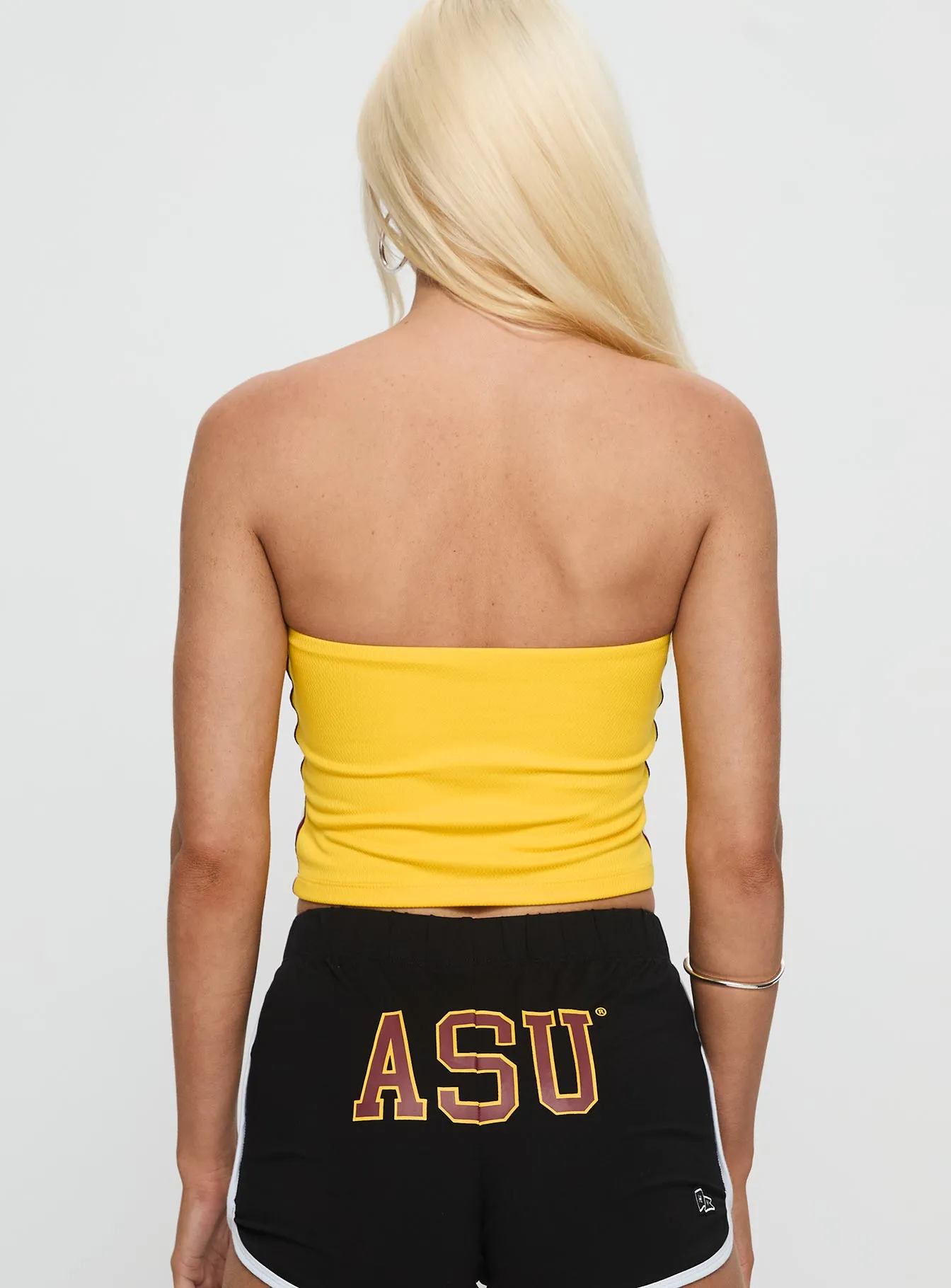 ASU Jersey Tube Top Gold sold by Princess Polly product image thumbnail 4