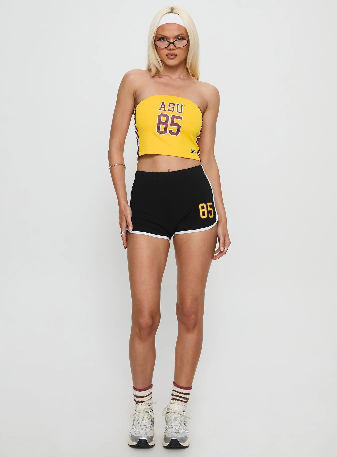 ASU Jersey Tube Top Gold sold by Princess Polly product image thumbnail 2