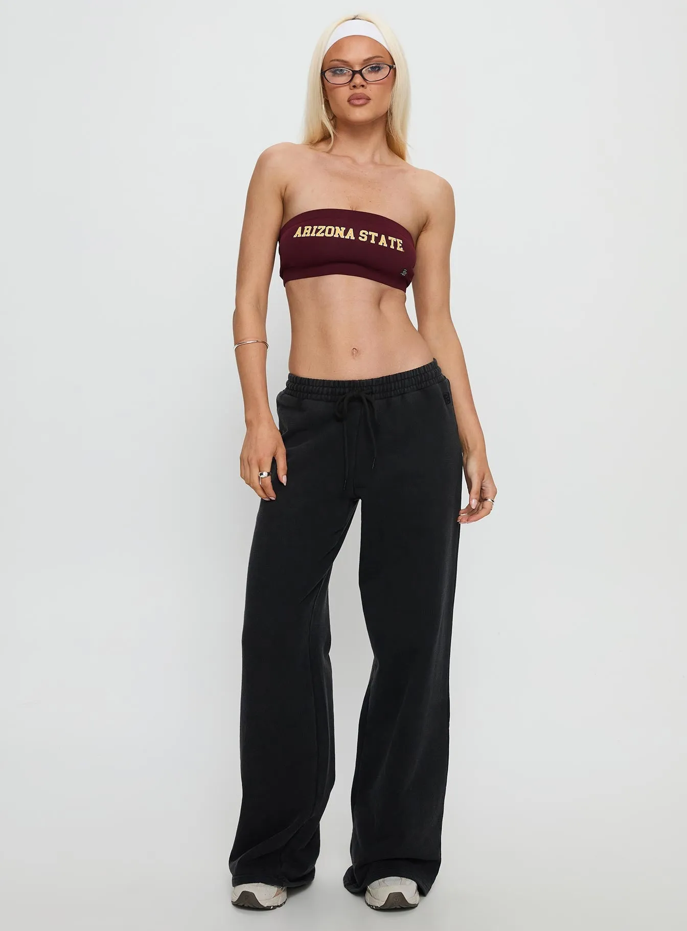 ASU Bandeau Top Maroon sold by Princess Polly product image thumbnail 3