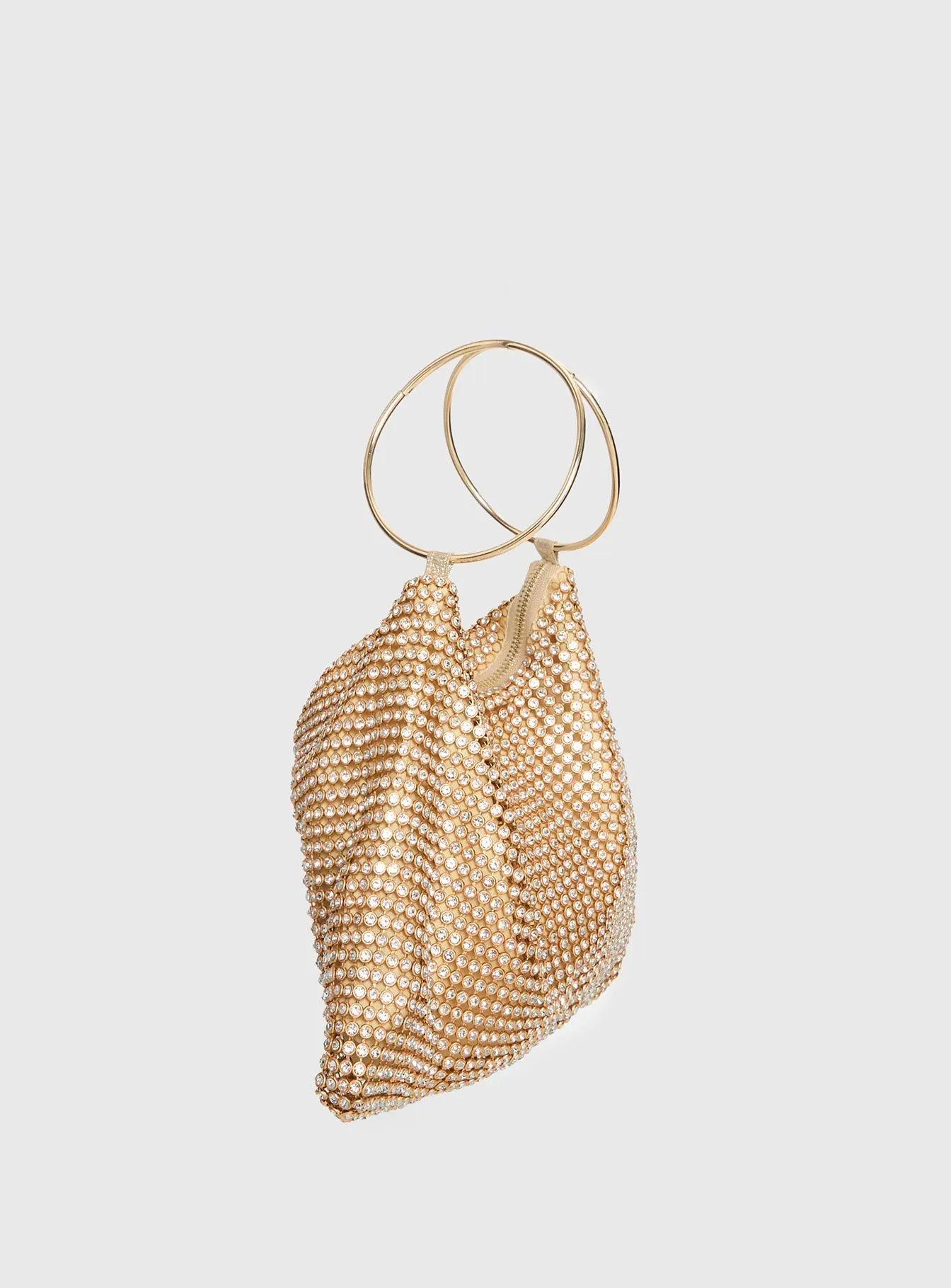 Lavish Living Sequin Bag Gold sold by Princess Polly product image thumbnail 4