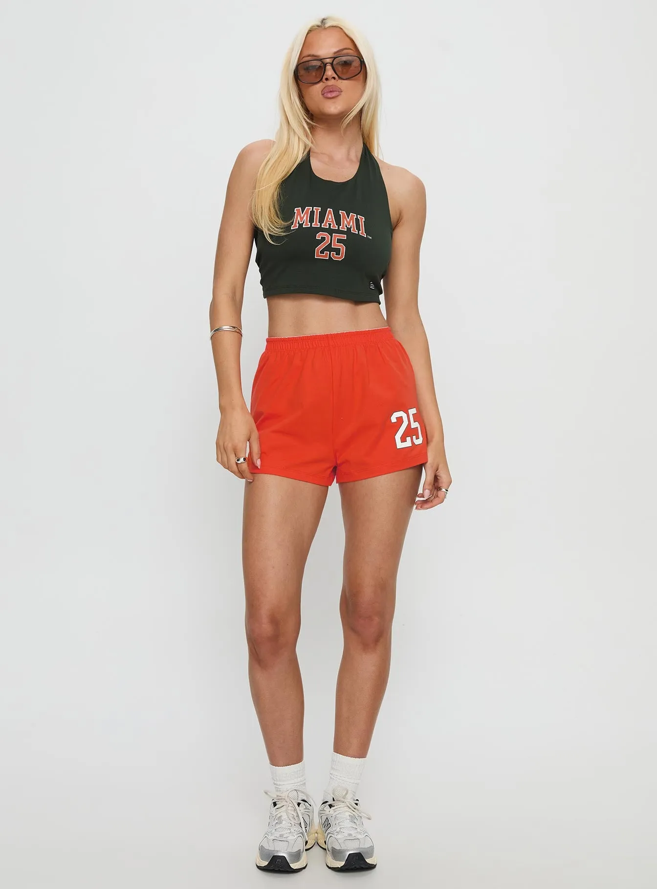 Miami Soffee Shorts Orange sold by Princess Polly product image thumbnail 3