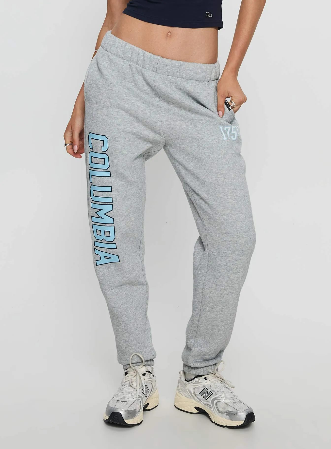 Columbia Basic Sweatpants Grey sold by Princess Polly