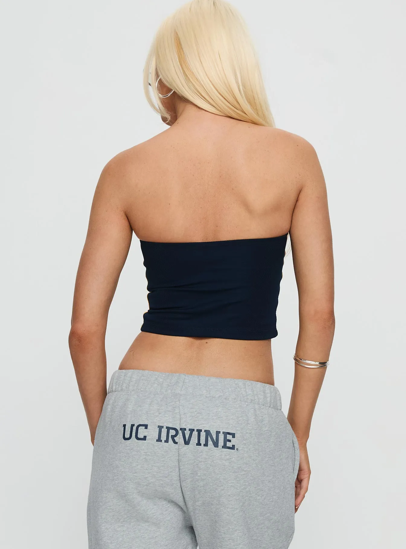 UC Irvine Jersey Tube Top Blue sold by Princess Polly product image thumbnail 5