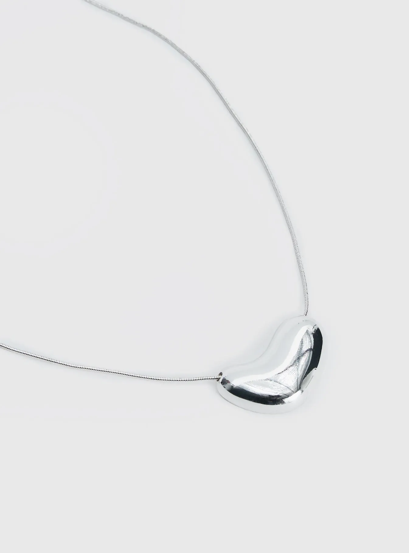 Noteworthy Pendant Necklace Silver sold by Princess Polly product image thumbnail 3