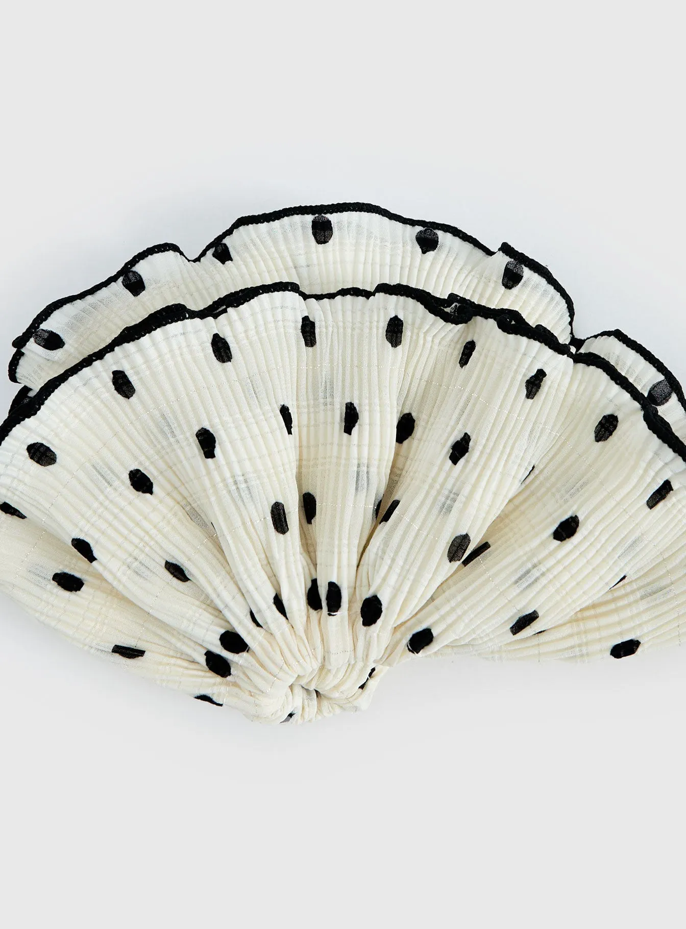 Greatest Gift Scrunchie White Polka Dot sold by Princess Polly product image thumbnail 4