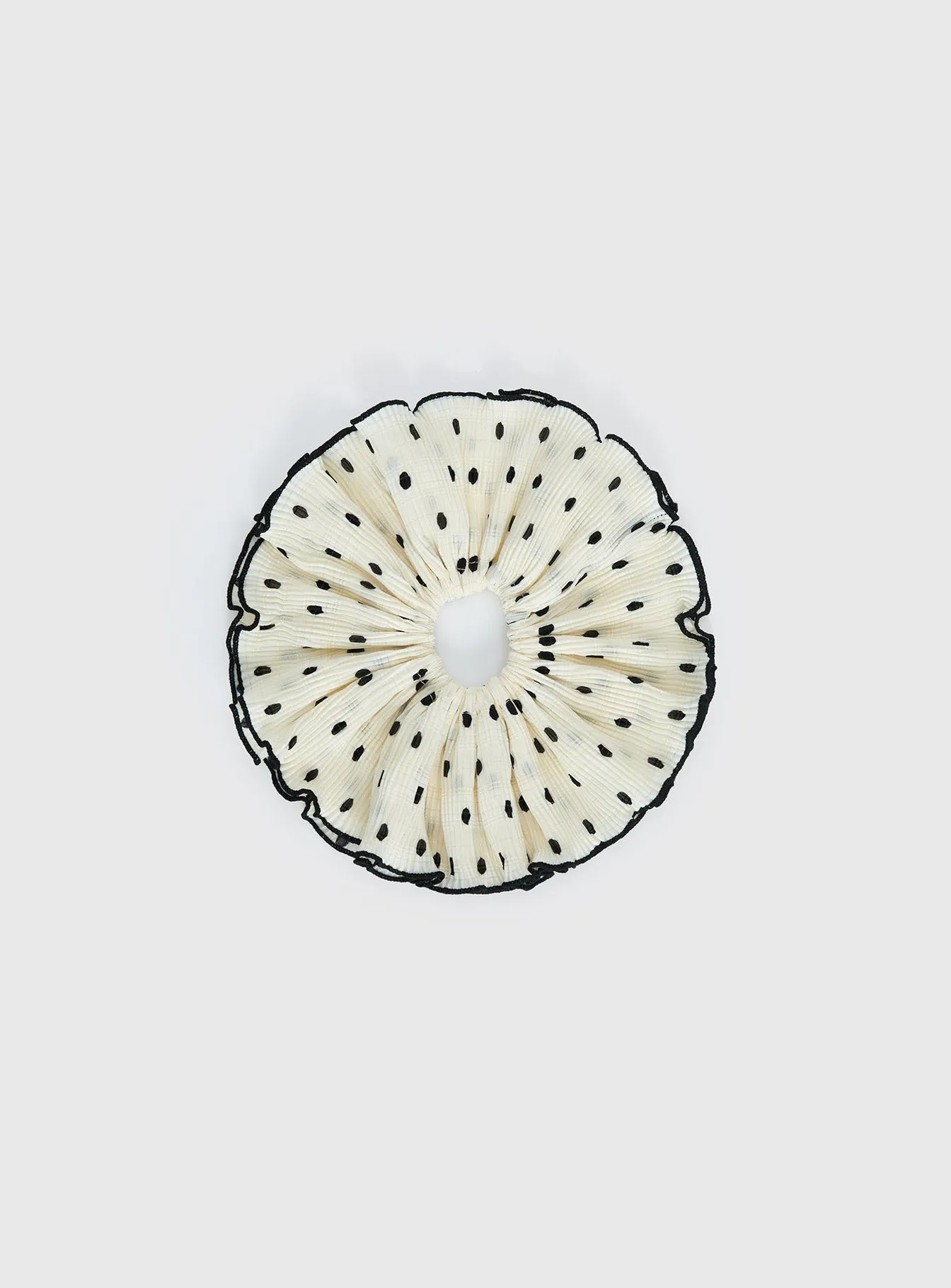 Greatest Gift Scrunchie White Polka Dot sold by Princess Polly product image thumbnail 2