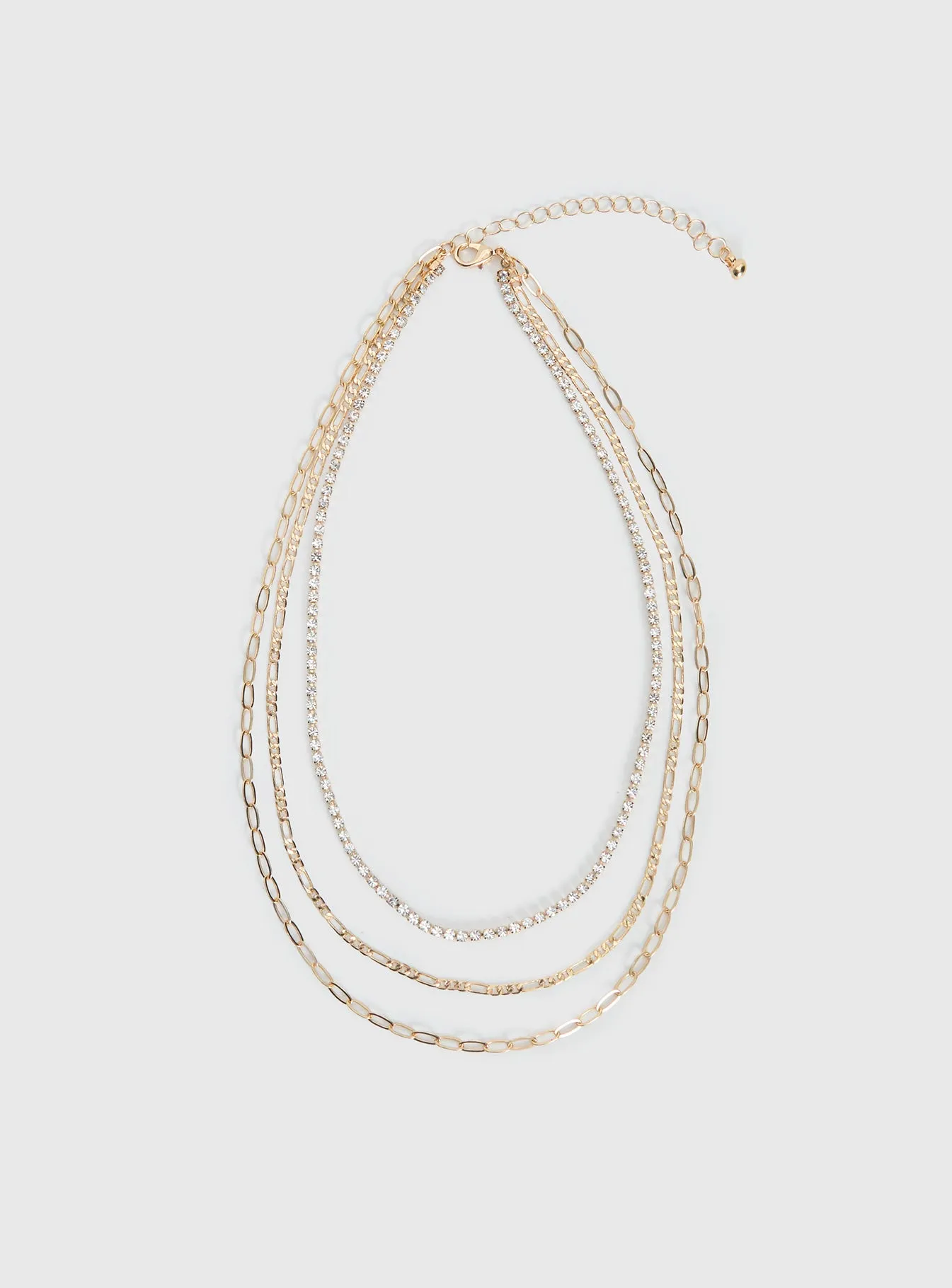 Gleaming Necklace Gold sold by Princess Polly product image thumbnail 2