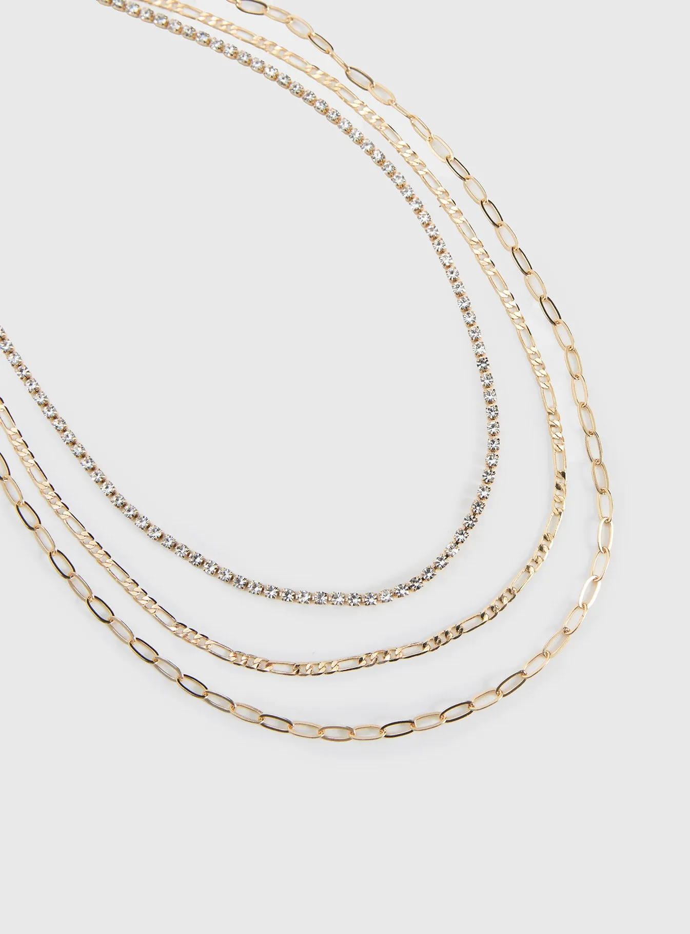 Gleaming Necklace Gold sold by Princess Polly product image thumbnail 3