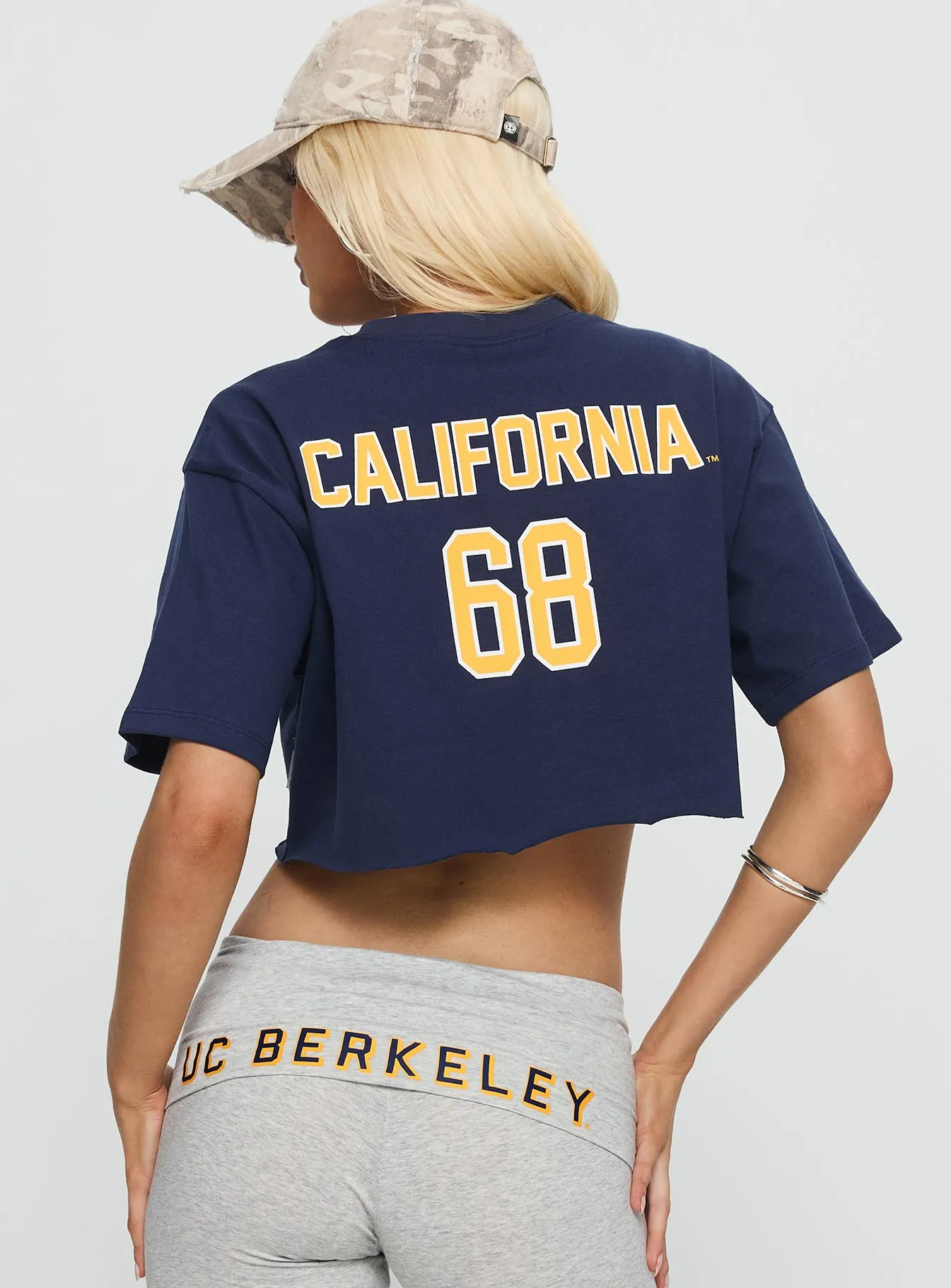 UC Berkeley Track Tee Blue sold by Princess Polly product image thumbnail 4