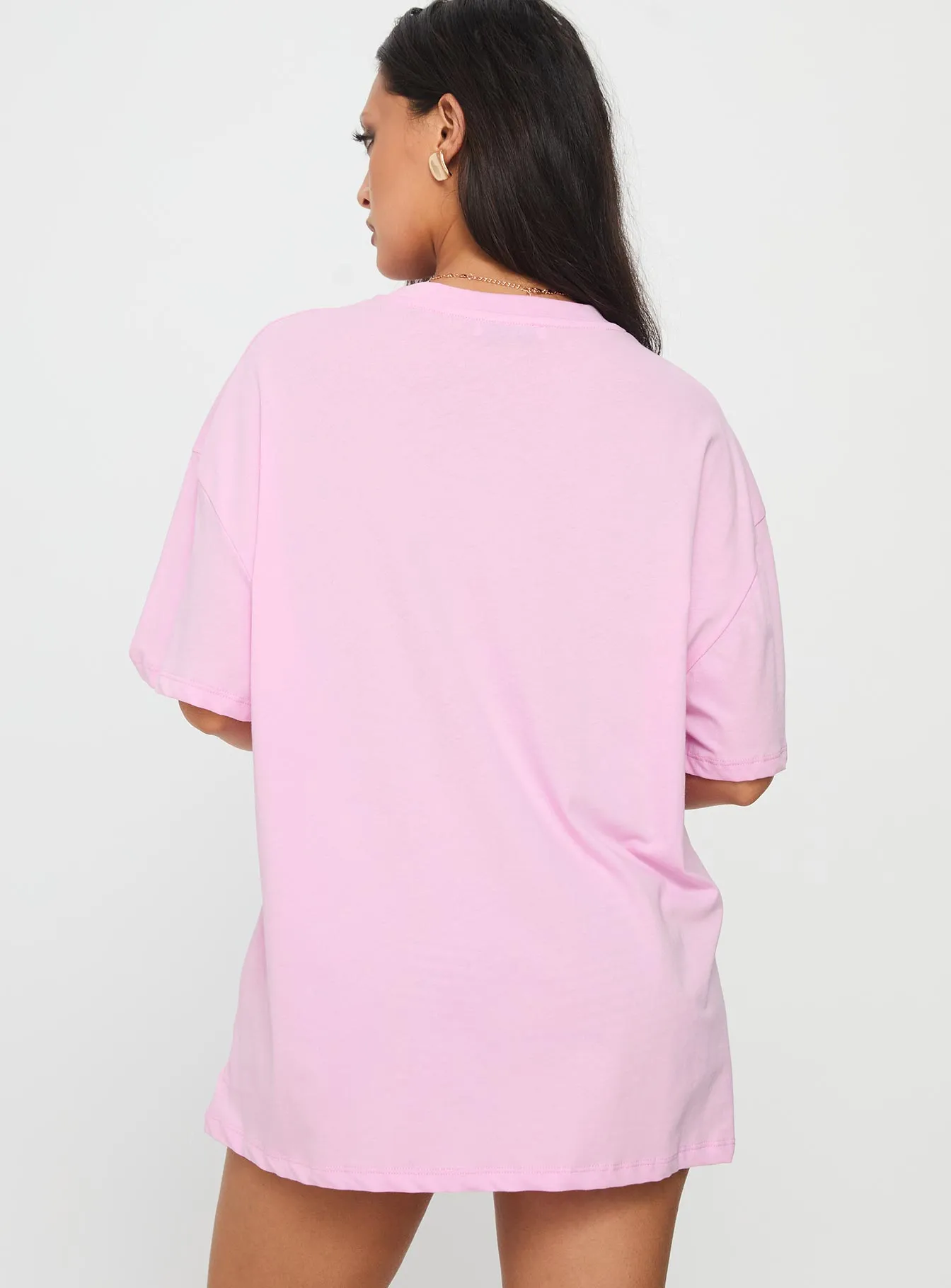 Lemon Drop Oversized Top Pink sold by Princess Polly product image thumbnail 4