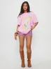 Lemon Drop Oversized Top Pink sold by Princess Polly