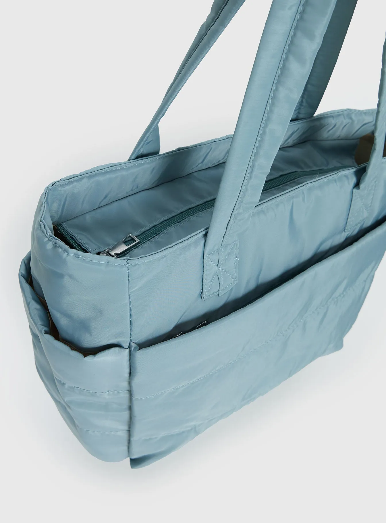 Delicacy Puff Tote Bag Blue sold by Princess Polly product image thumbnail 5