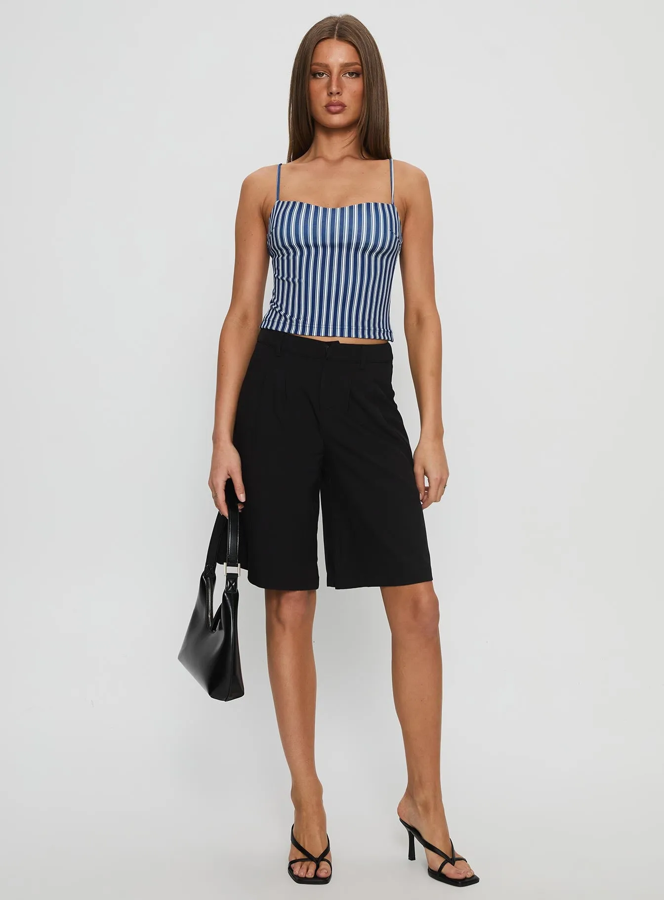 Evanda Top Blue Stripe sold by Princess Polly product image thumbnail 2