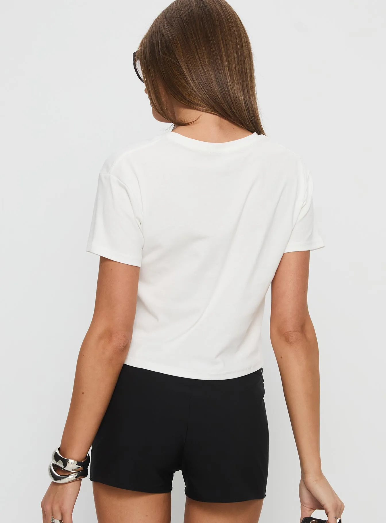 Dodge Girl Graphic Top White sold by Princess Polly product image thumbnail 5