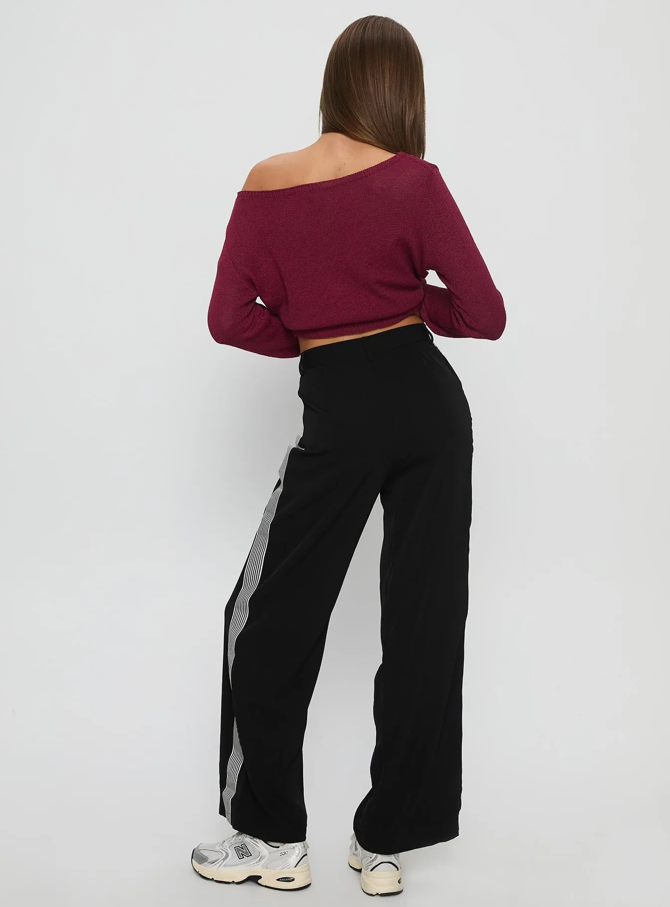 Fusion Tailored Track Pant Black sold by Princess Polly product image thumbnail 4