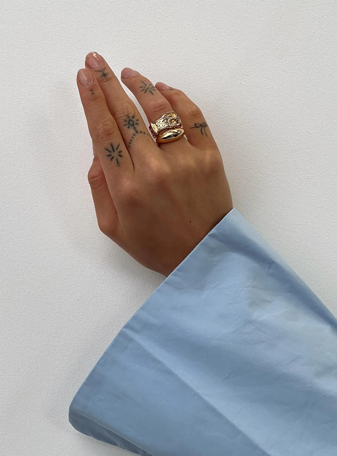 Head Turner Ring Pack Gold sold by Princess Polly