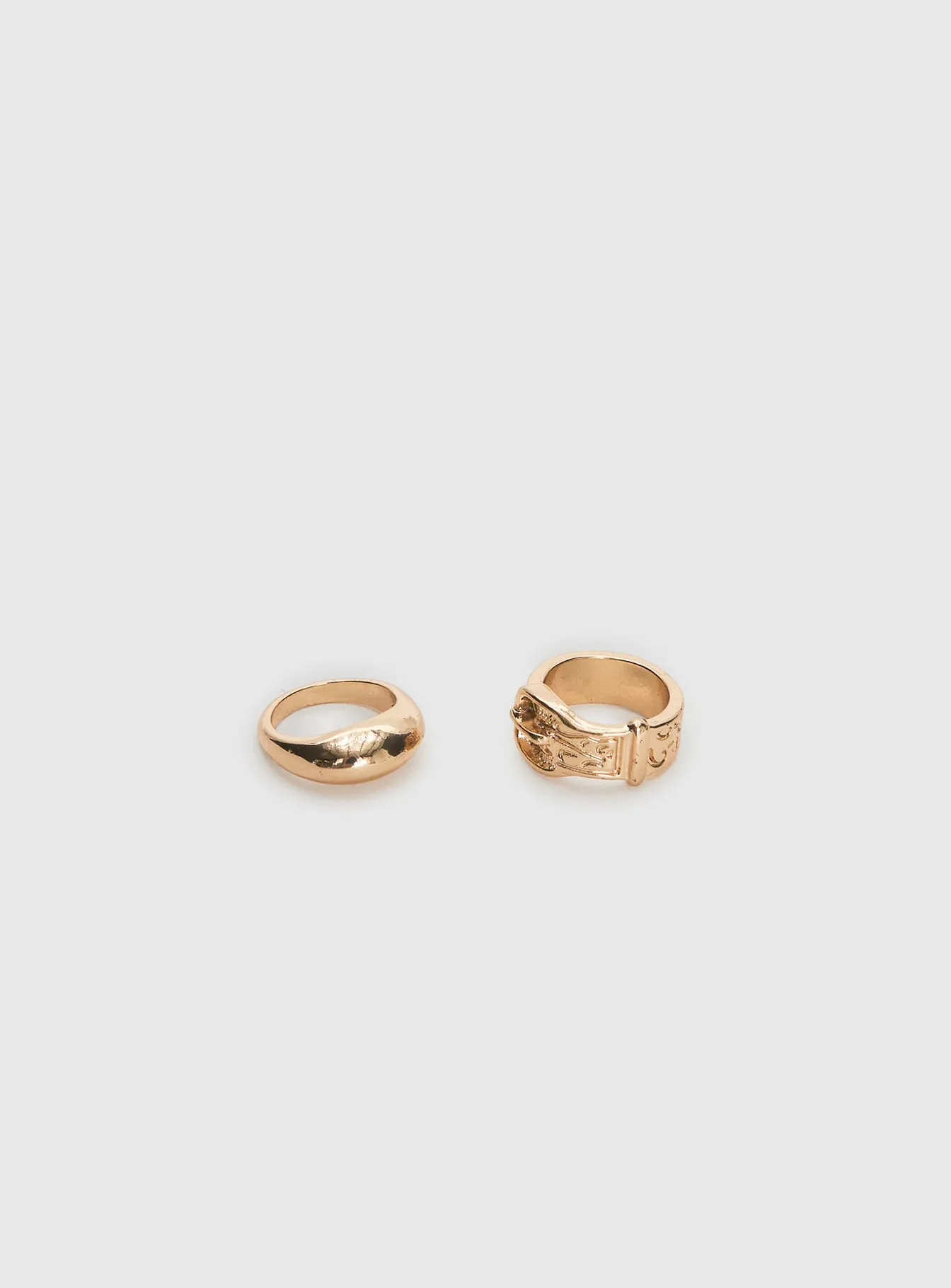 Head Turner Ring Pack Gold sold by Princess Polly product image thumbnail 2