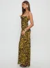 Celena Maxi Dress Leopard sold by Princess Polly