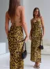 Celena Maxi Dress Leopard sold by Princess Polly