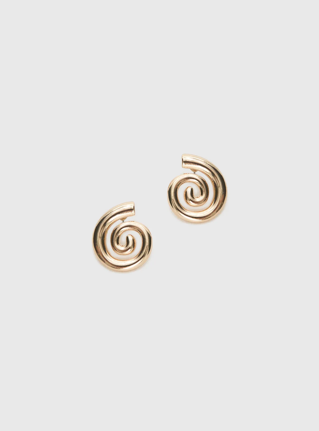 Ameleah Spiral Earrings Gold sold by Princess Polly product image thumbnail 3