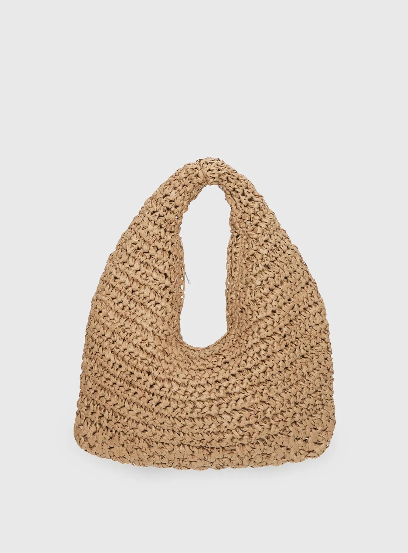 Ramina Straw Shoulder Bag Tan sold by Princess Polly product image thumbnail 4