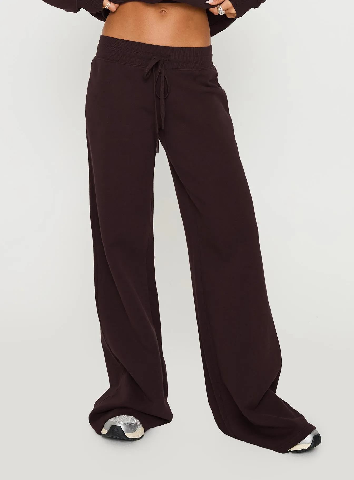 Dodie Wide Leg Pants Washed Brown sold by Princess Polly product image thumbnail 2