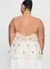 Cinnamon Embroidered Top Cream Curve sold by Princess Polly
