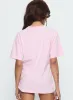 Airheads Oversized Graphic Tee Pink sold by Princess Polly