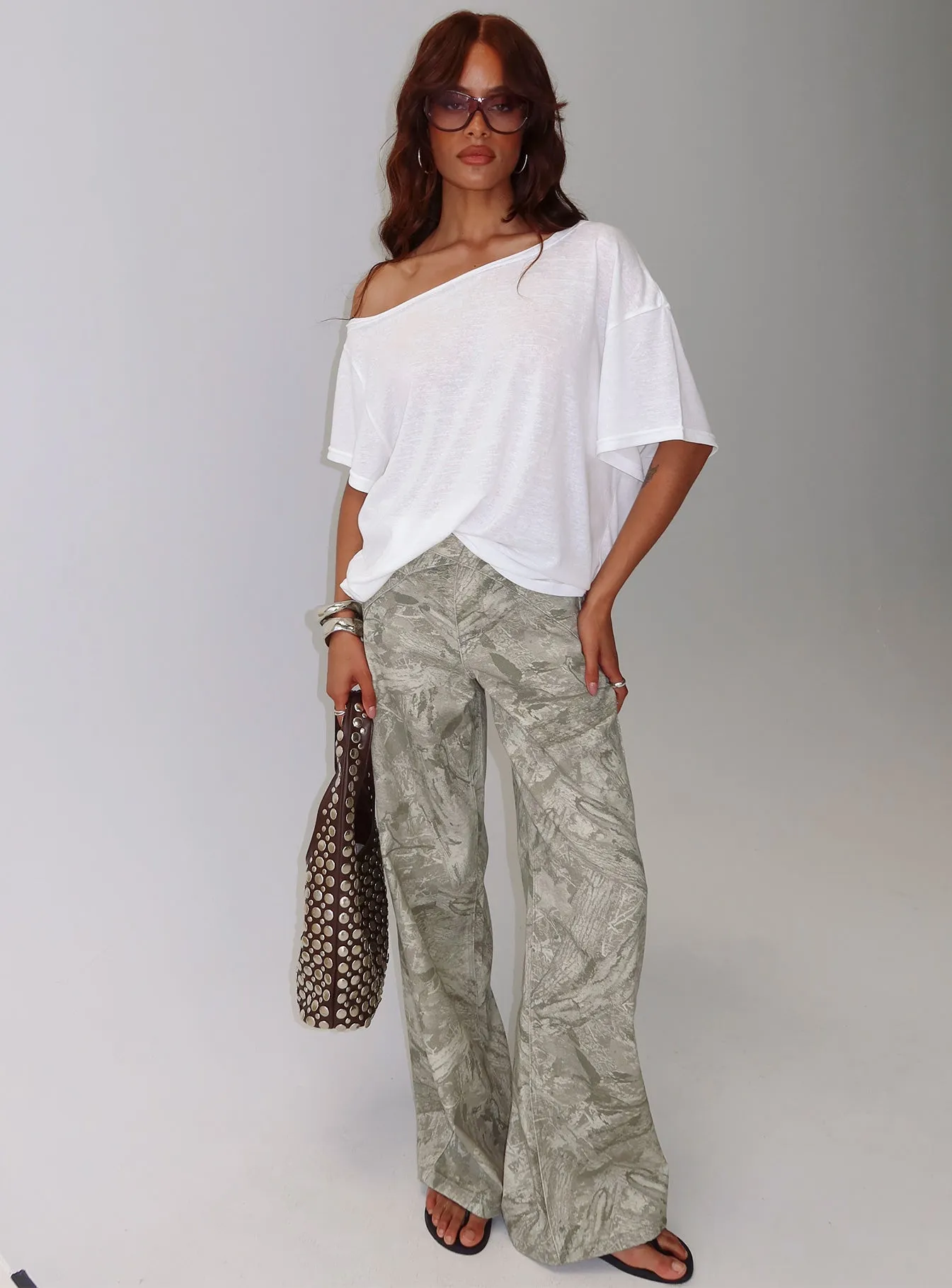 Winny Off Shoulder Tee White sold by Princess Polly product image thumbnail 3