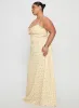Members Only Maxi Dress Yellow Floral Curve sold by Princess Polly