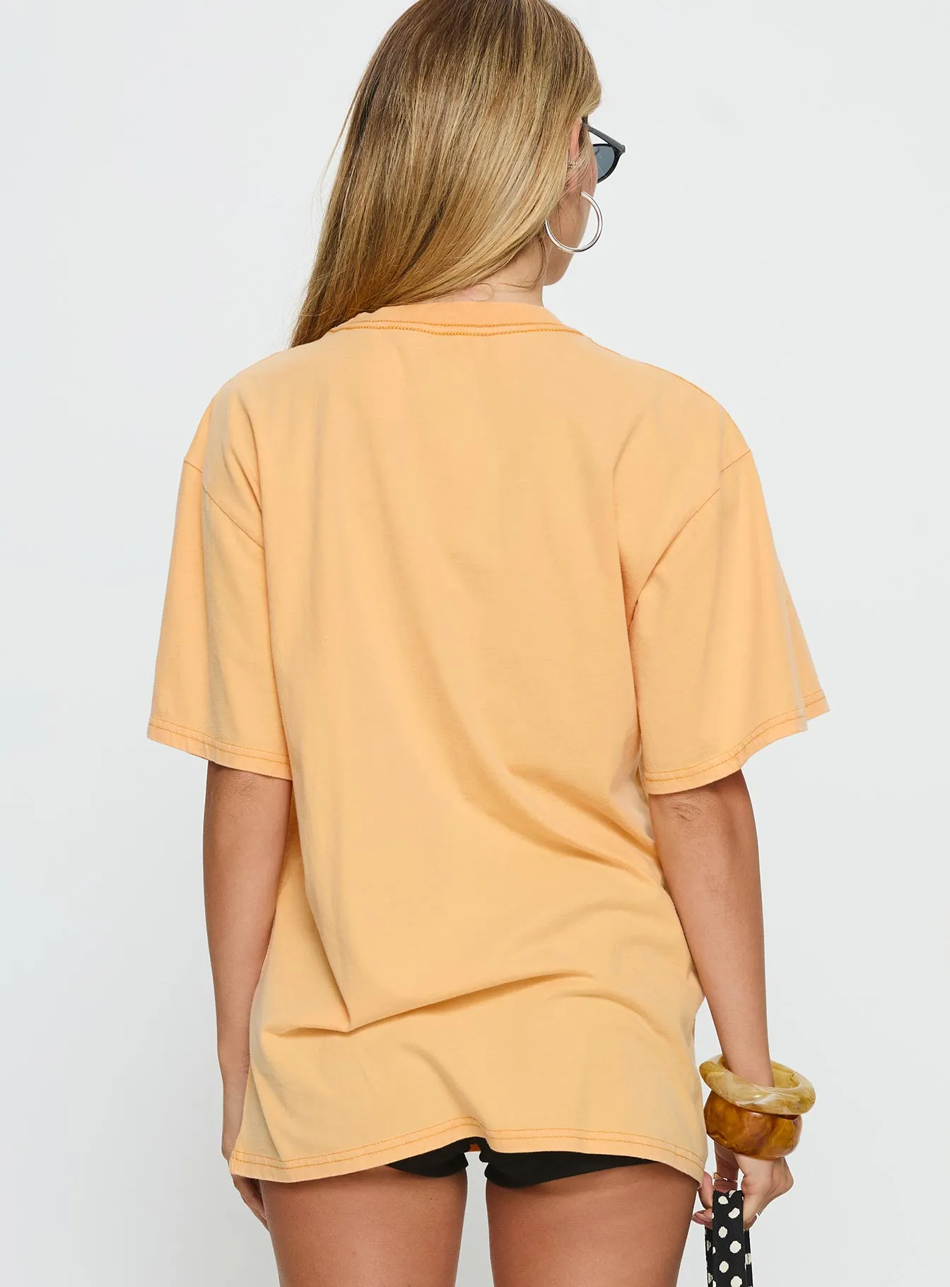 Miami Vacation Club Oversized Graphic Top Orange sold by Princess Polly product image thumbnail 4