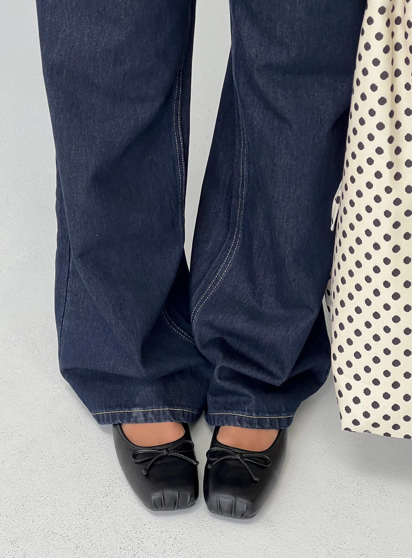 Therapy Lilah Flats Black sold by Princess Polly