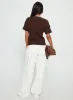 Ramos Low Rise Wide Leg Jeans White sold by Princess Polly