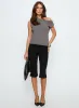 Ashfield Off Shoulder Top Dark Grey sold by Princess Polly