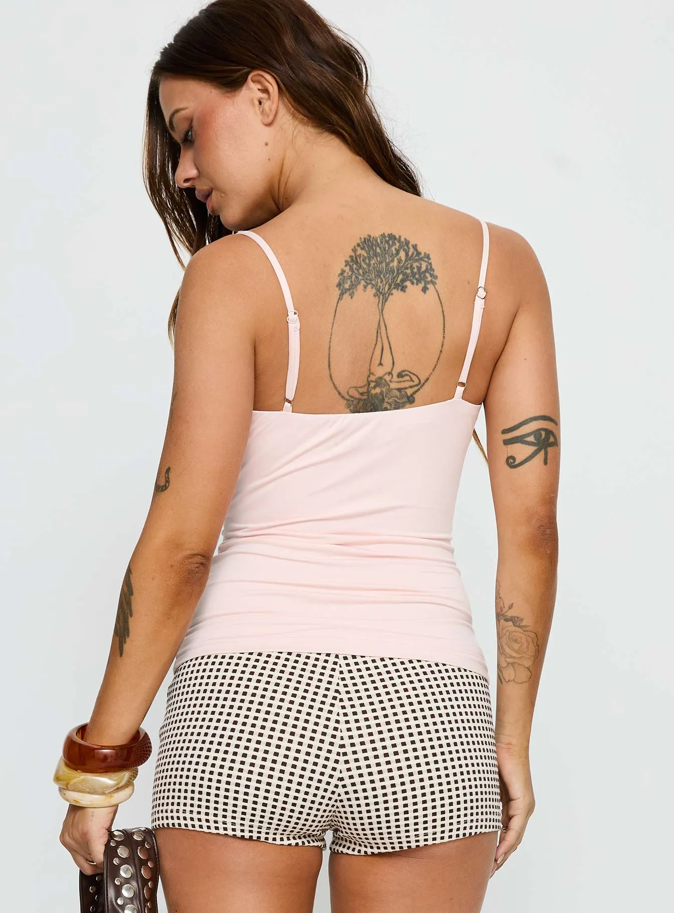 Bet You Wanna Bead Detail Top Pink sold by Princess Polly product image thumbnail 5