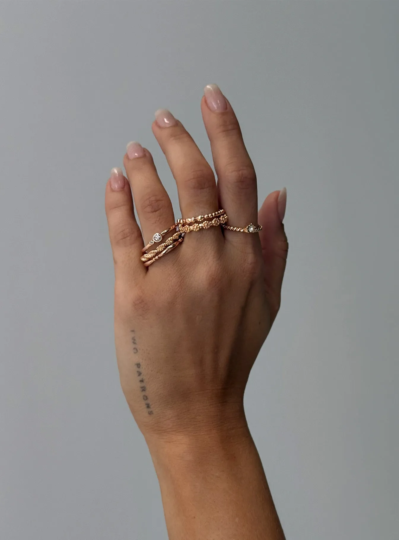 Never Alone Ring Pack Gold sold by Princess Polly