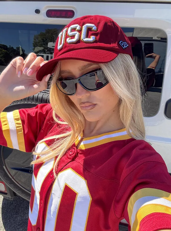 USC Dad Cap Cardinal sold by Princess Polly