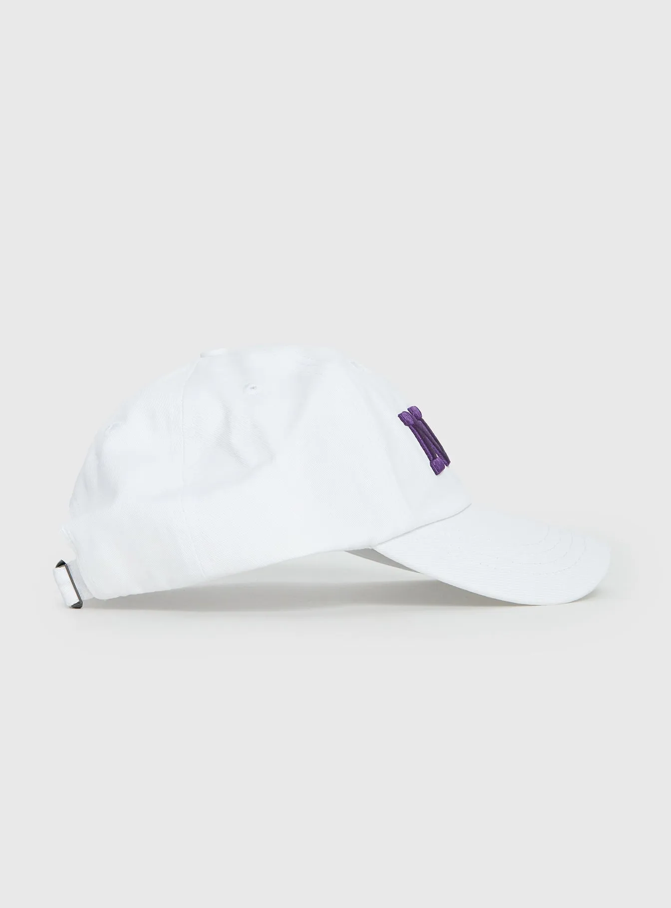 NYU Dad Cap White sold by Princess Polly product image thumbnail 3