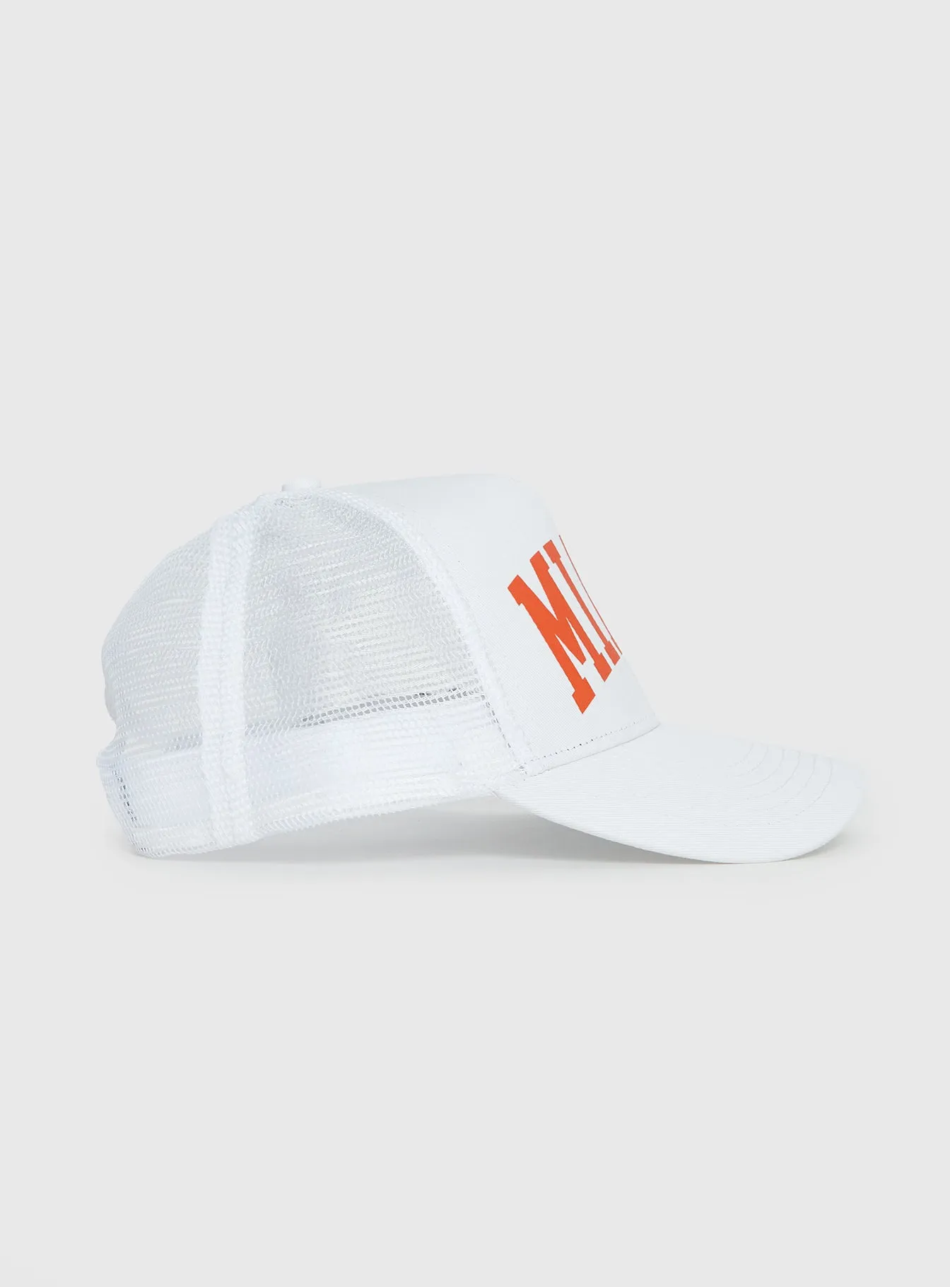 Miami Trucker Hat White sold by Princess Polly product image thumbnail 3
